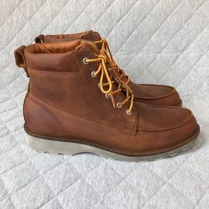 ecco moc toe boot